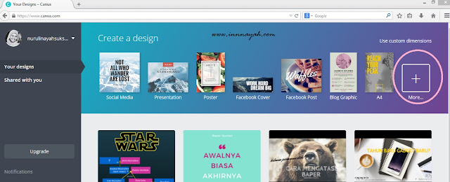 blog header design, cara membuat header blog, cara membuat hedaer blog memakai canva