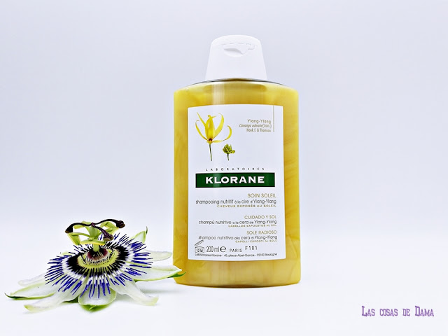 Klorane Ylang-Ylang verano sol piscina vacaciones cabello mar antisa anticloro farmacia beauty haircare