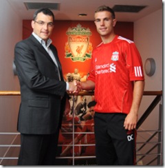 JORDAN HENDERSON SIGNING FOR LIVERPOOL FC