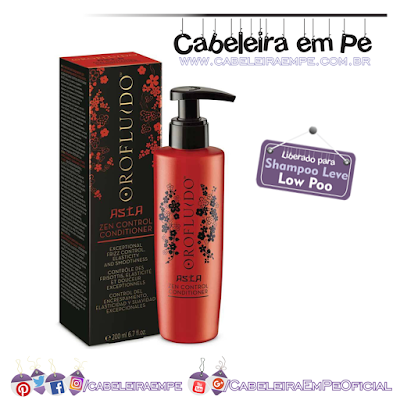 Composição Condicionador Orofluido Asia Zen Control - Revlon