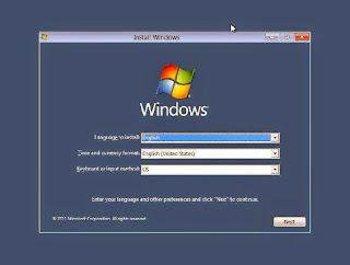 Cara Instal Ulang Windows 8 Pada Laptop dengan Flashdisk