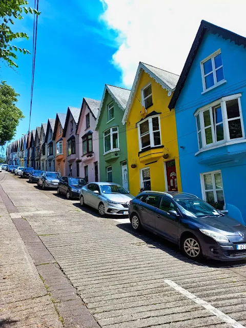 Deck of Cards houses in Cobh, Ireland