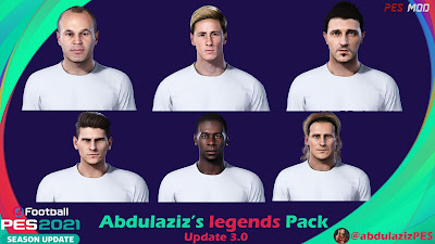 New legends Face pack pes 2021