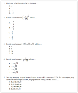 LATIHAN UJIAN NASIONAL BY MATLAB