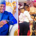 Emotional moment as Yinka Ayefele’s triplets ask him why he can’t stand