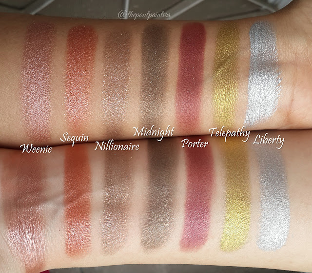 Colour Pop Super Shock Eye Shadows Review Swatches