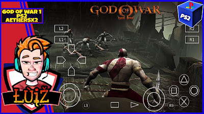 اخيراً! لعبة اله الحرب الجزء الاول النسخه الكاملة على محاكي Aethersx2 للأندرويد  GOD OF WAR 1 PS2