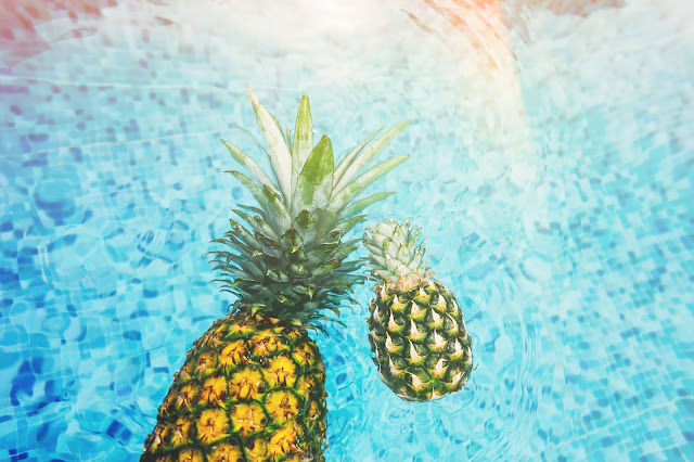 swimming swim beach pineapple