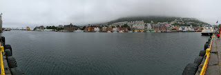 Across from Bryggen at the Port of Bergen