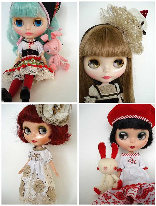 blythe wallpaper. Just a few of Christina's amazing Blythe Dolls, each wearing custom outfits 