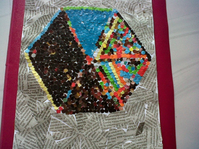 15+ Kerajian Mozaik Origami, Terpopuler!