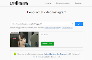 Download Video Instagram