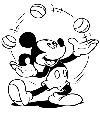 Disney Coloring Pages, Mickey Mouse Coloring Pages