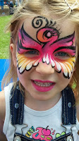 Face painter Silverthorn Country Club FL face painting 