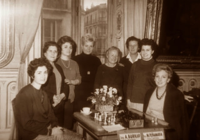 Campeonato de España femenino 1964, ajedrecistas participantes