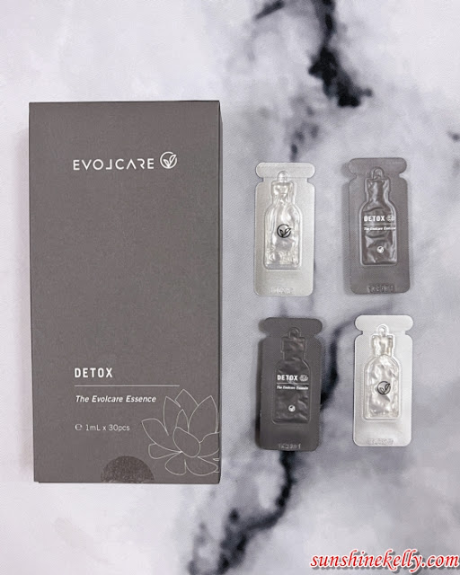 Detox The EVOLCARE Essence, Detox Black Tea Yeast Essence, Nobel Prize in Biomedicine, Evolcare Rejuvenation Kit, Single-Dose Packaging, Beauty