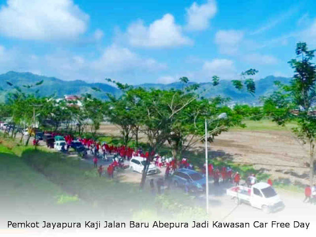 Pemkot Jayapura Kaji Jalan Baru Abepura Jadi Kawasan Car Free Day