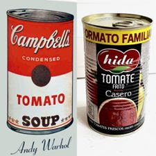 "Campbell's Soup Cans" de Andy Warhol. #retoBUMU