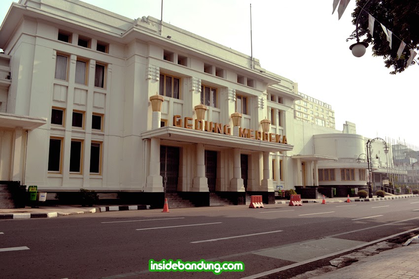  Gedung Merdeka Bandung Bangunan Megah Saksi Sejarah 