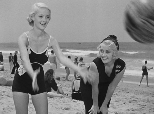 vintage picture beach