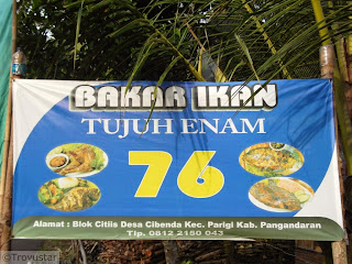 Wisata Kuliner Rumah Makan 76 Cibenda Pangandaran