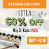 美國 Shop. com x Restaurant.com 60% off one day only