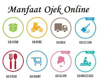 Manfaat aplikasi Ojek Online