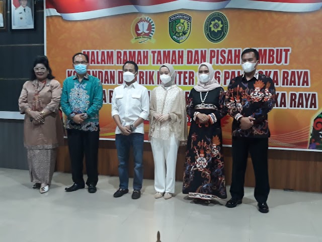 Malam Pisah Sambut Dandim Palangka Raya Berlangsung Di Rujab Walikota 