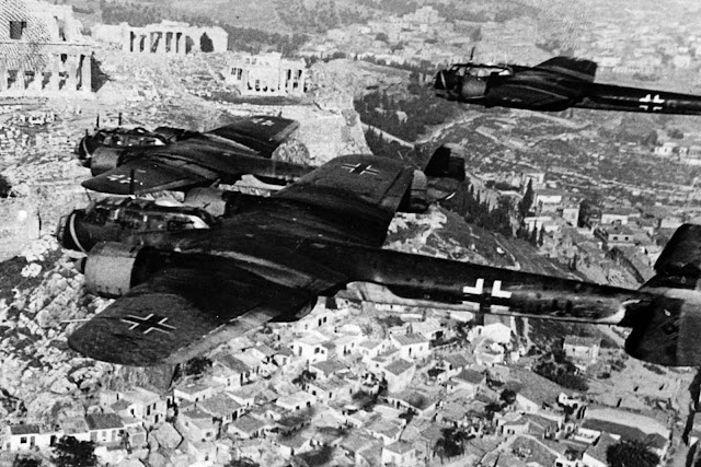 27 April 1941 worldwartwo.filminspector.com German Acropolis bombers