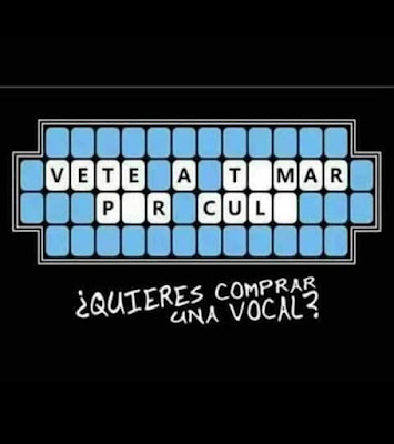 Quieres comprar una vocal ?