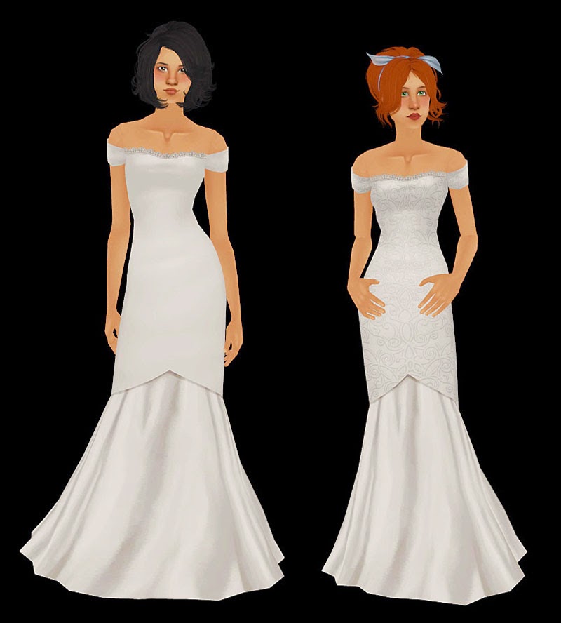 sims 2 wedding dresses