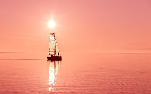 Ocean Sailboat wallpaper. Click on the image above to download for HD, Widescreen, Ultra HD desktop monitors, Android, Apple iPhone mobiles, tablets.