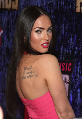 Megan Fox Bare Back