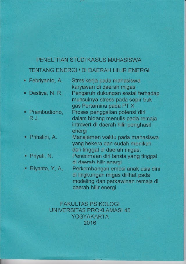 PUBLIKASI INTERNAL PELAJARAN STUDI KASUS