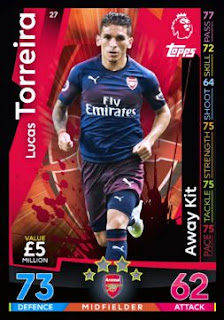 Match Attax 2018-2019 Arsenal Set Premier League