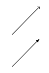output produced by ps2pdf: two line segments with arrowheads