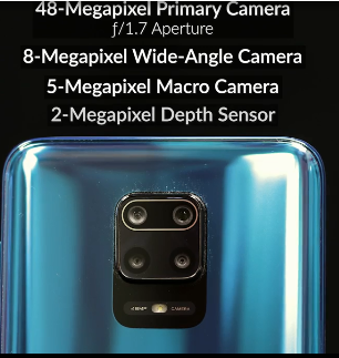 Rear Camera  Redmi Note 9 Pro