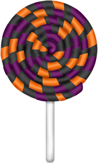 Halloween Candies Clipart.  