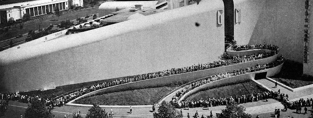 entering Futurama at the 1939 World's Fair in New York