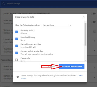  Clear Browsing Data