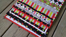 Quilt as you go table runners
