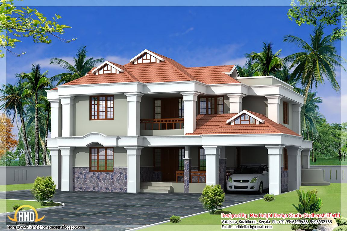 Kerala style beautiful 3D home designs Kerala home 