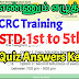 CRC Training 1 to 5th Answer Key 