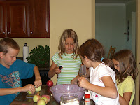 Russell, Melinda, Hope and Gretchen