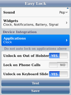 Easy Lock Pro - Slide up to unlock your phone v1.2.1 for BlackBerry
