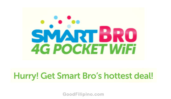 Smart Bro Summer Sale 4G Pocket Wi-Fi 