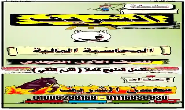 اقوى مذكرة لمادة المحاسبة المالية للصف الاول الثانوى التجارى الترم الثاني ٢٠٢١