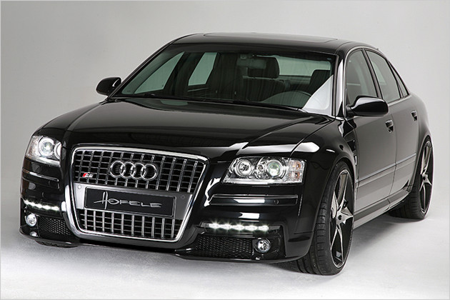 The Audi A8 is a four-door,