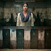 Janvi Kapoor looking at the doors meme template download