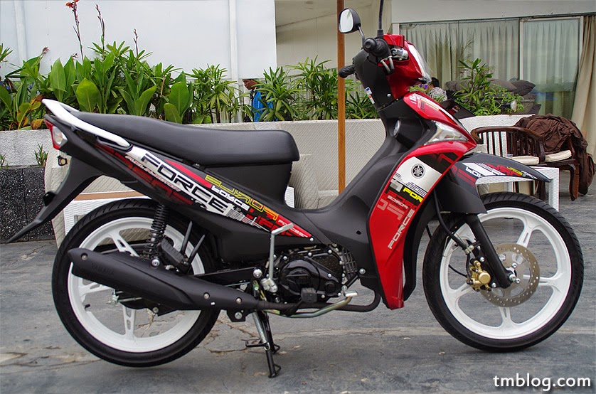 Modifikasi Motor  Yamaha  Force  1  Sport Trek dan Harian 